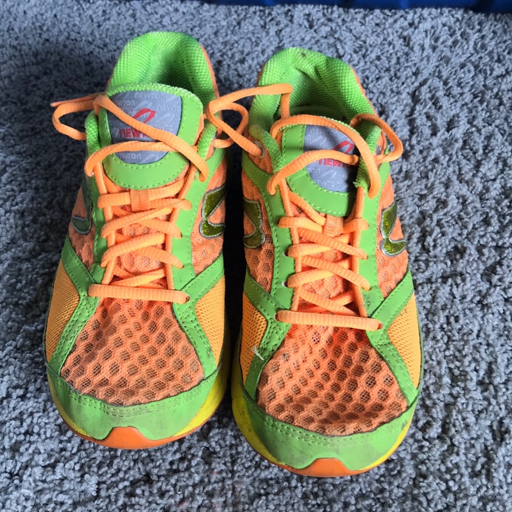 Newton running shoes.